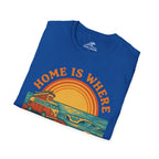 Home Is Where The Waves Break T-Shirt