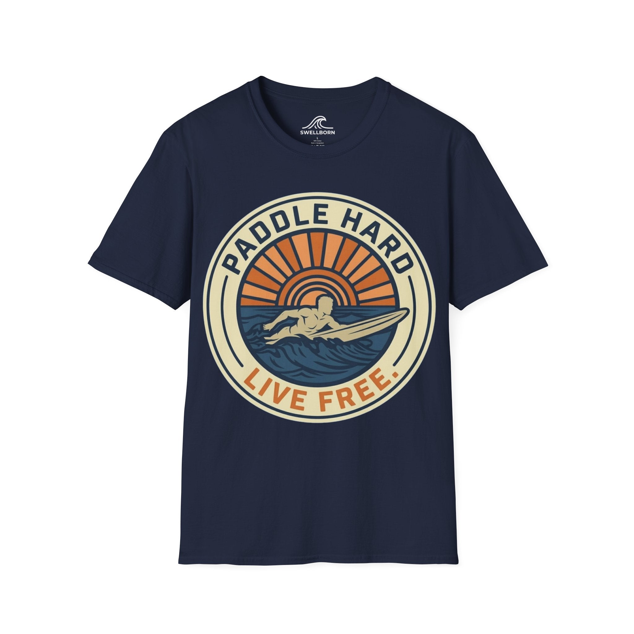 Paddle Hard Live Free T-Shirt