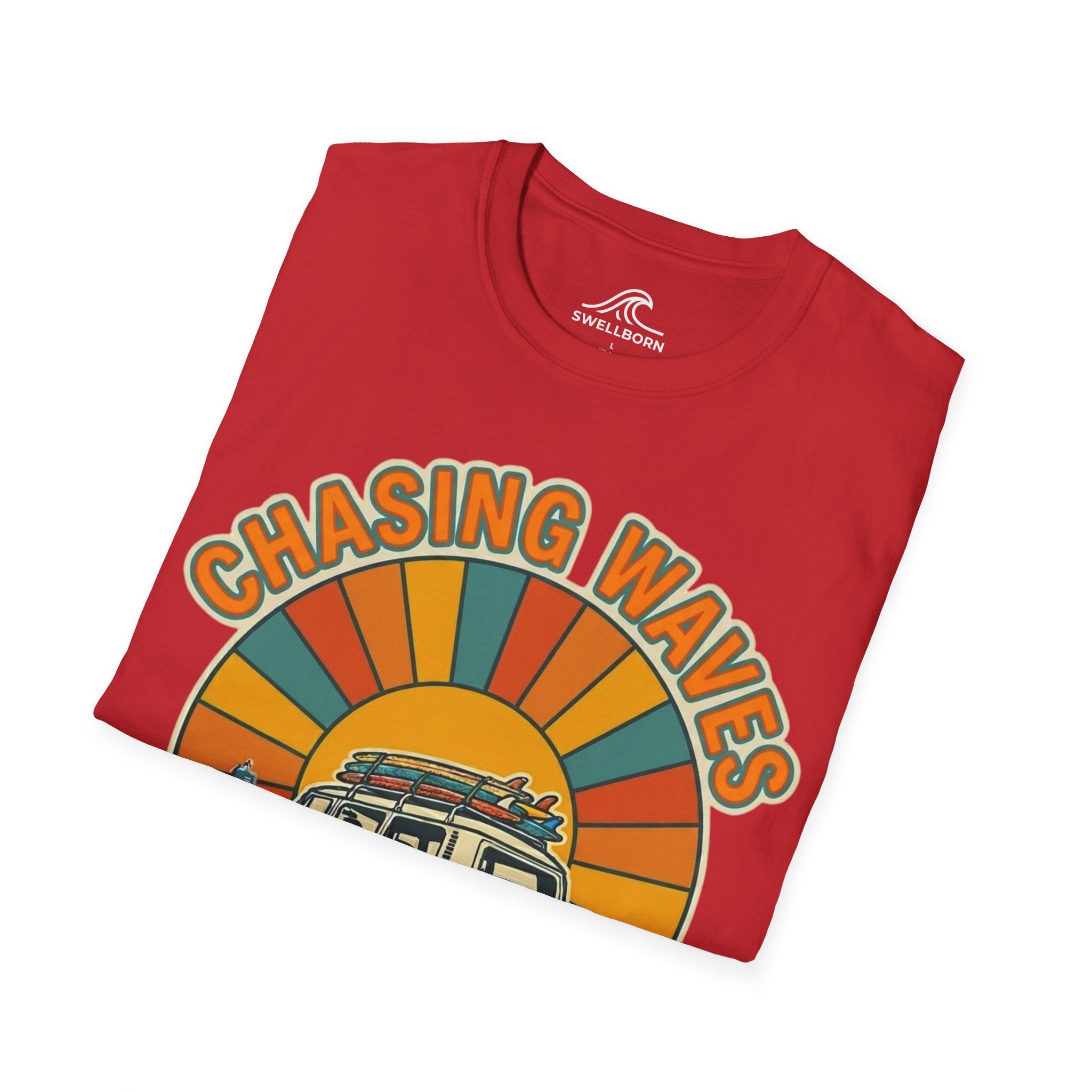 Chasing Waves Not Deadlines T-Shirt
