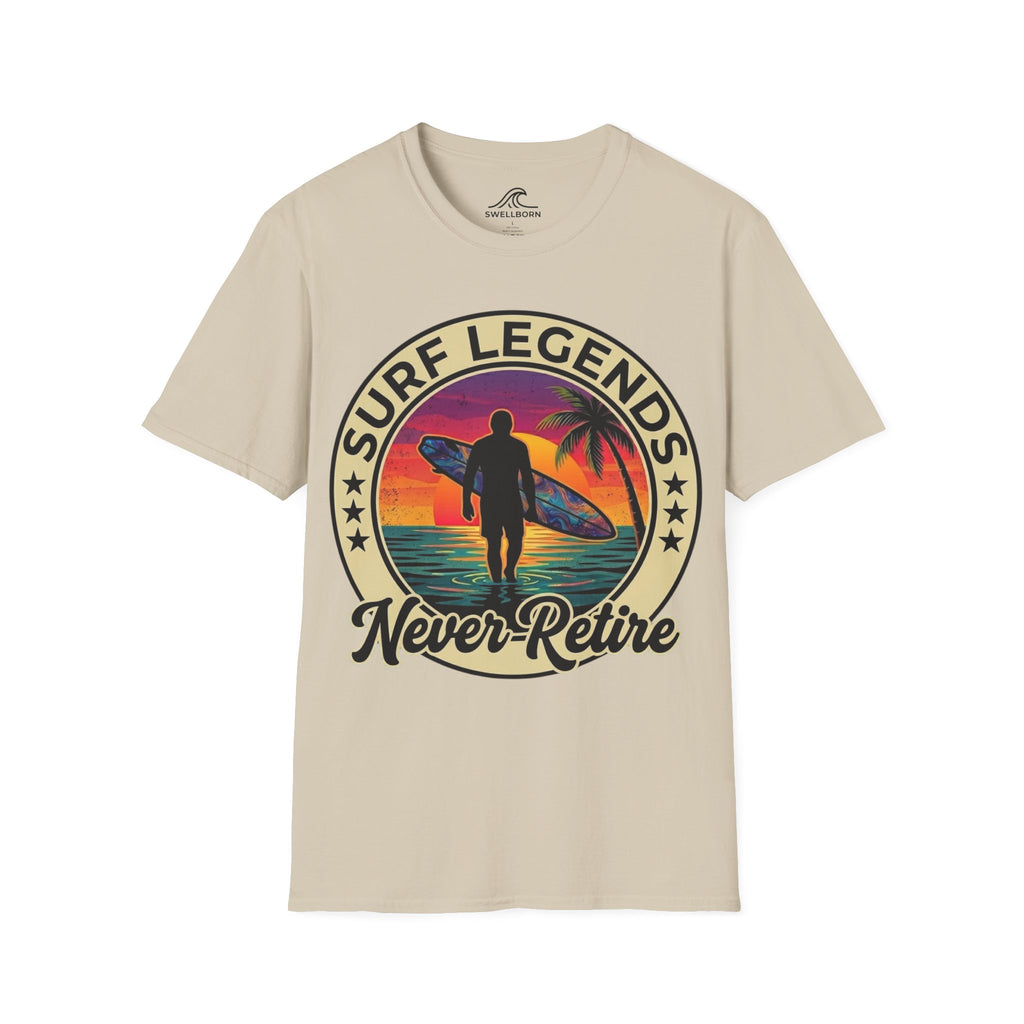 Surf Legends Never Retire T-Shirt