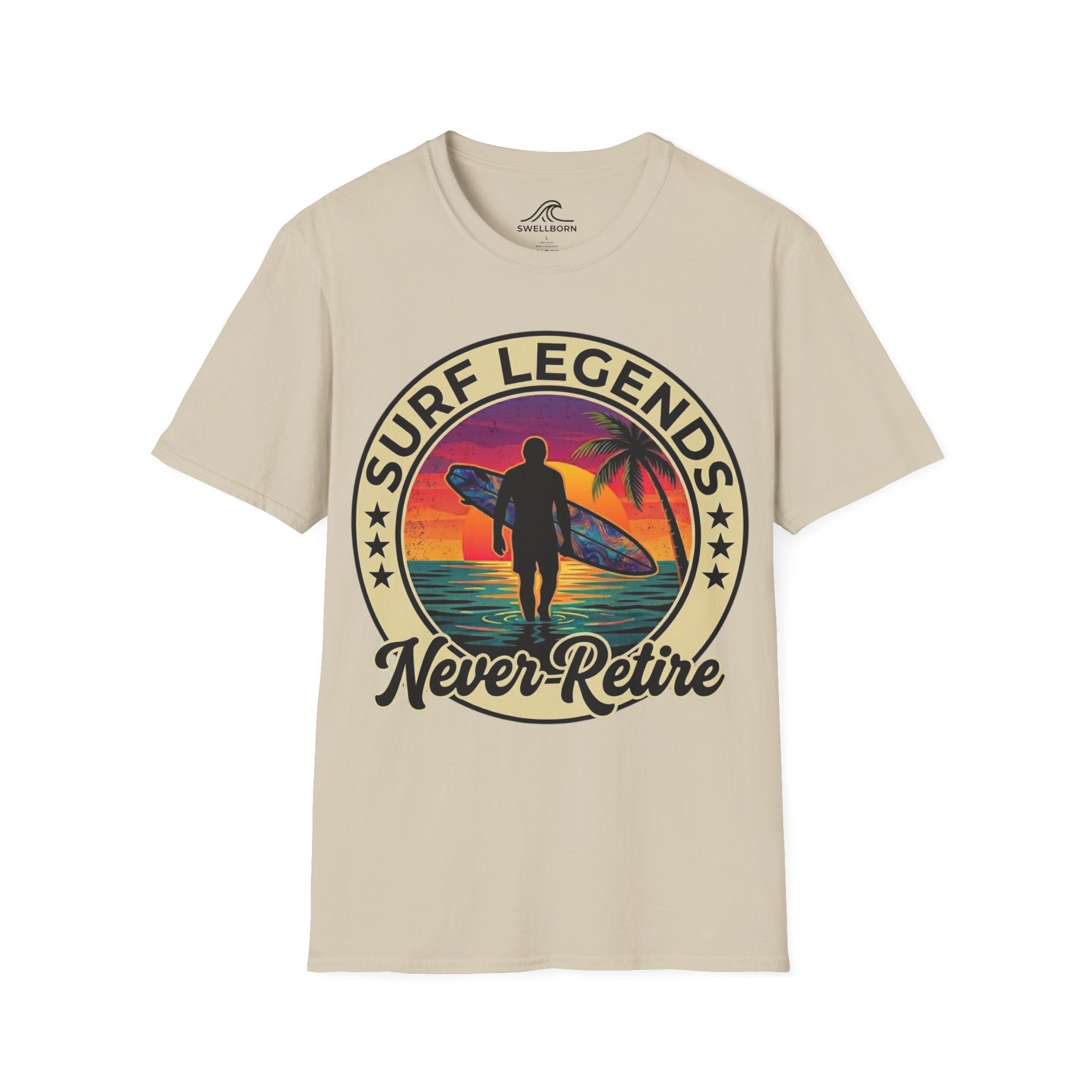 Surf Legends Never Retire T-Shirt