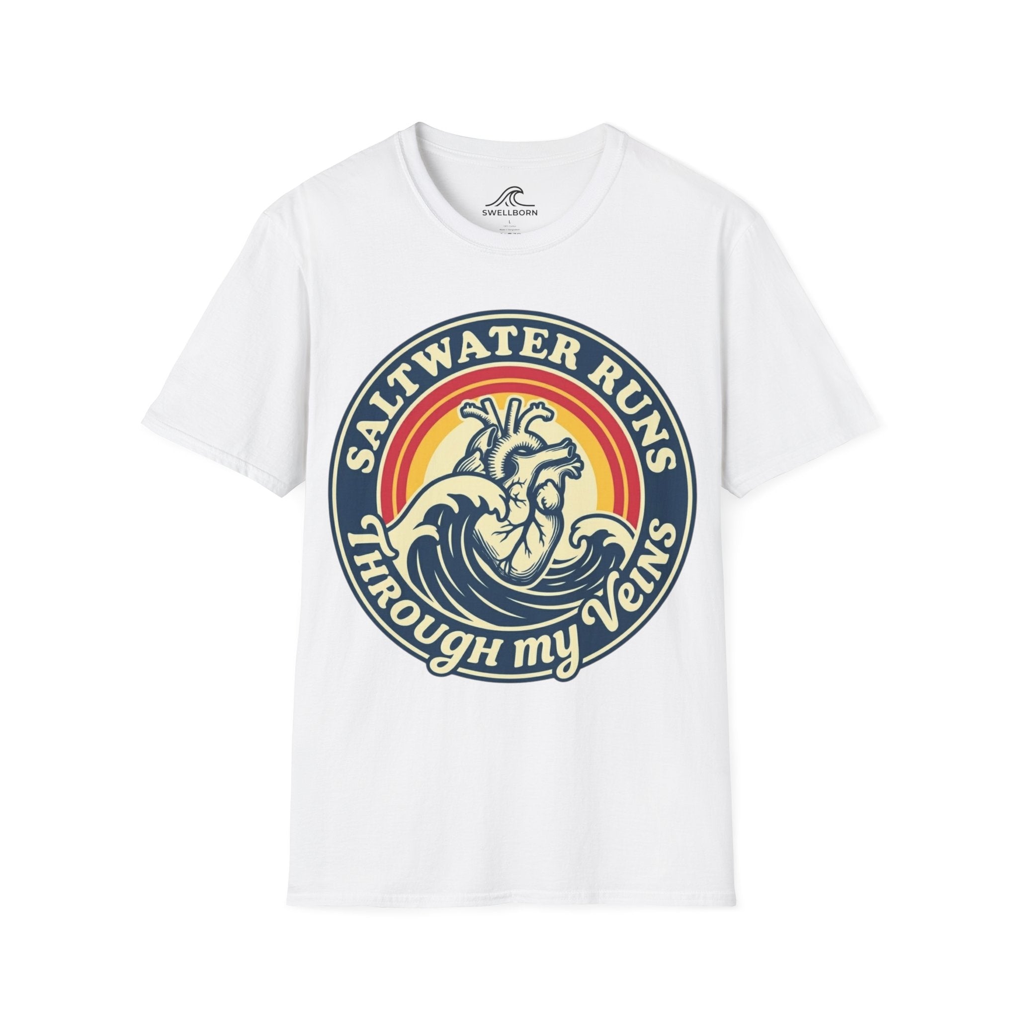 Saltwater Runs Through My Veins T-Shirt