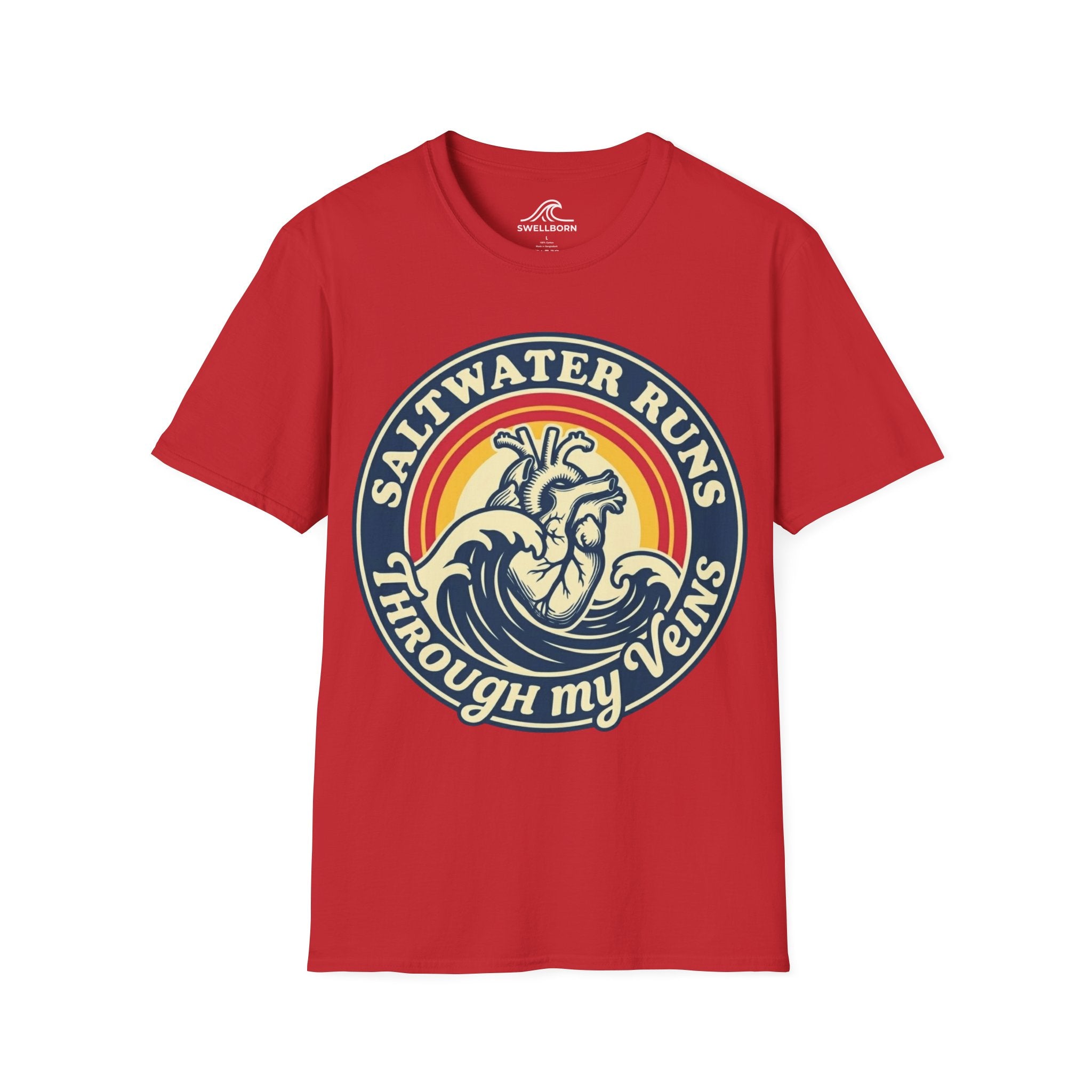 Saltwater Runs Through My Veins T-Shirt