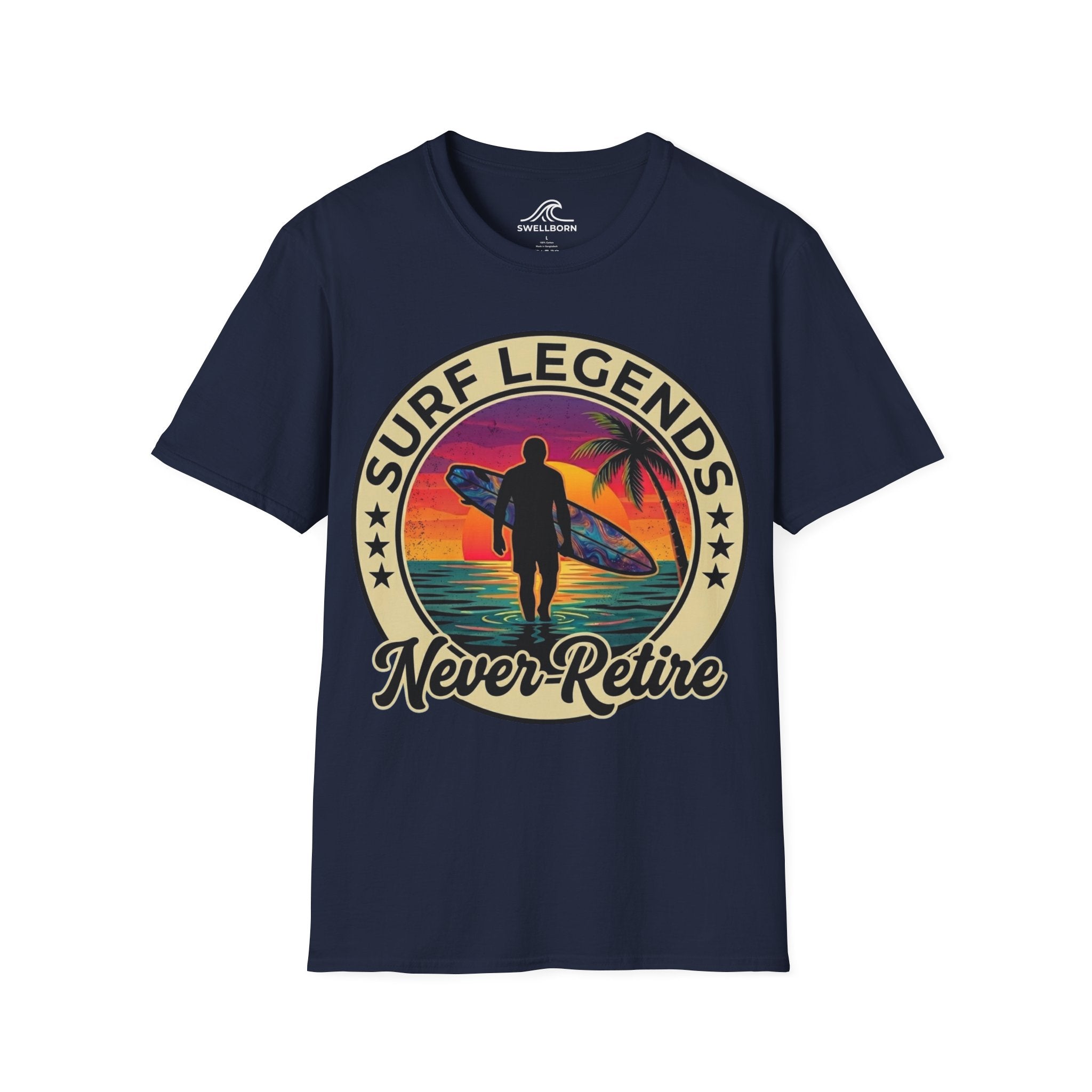 Surf Legends Never Retire T-Shirt