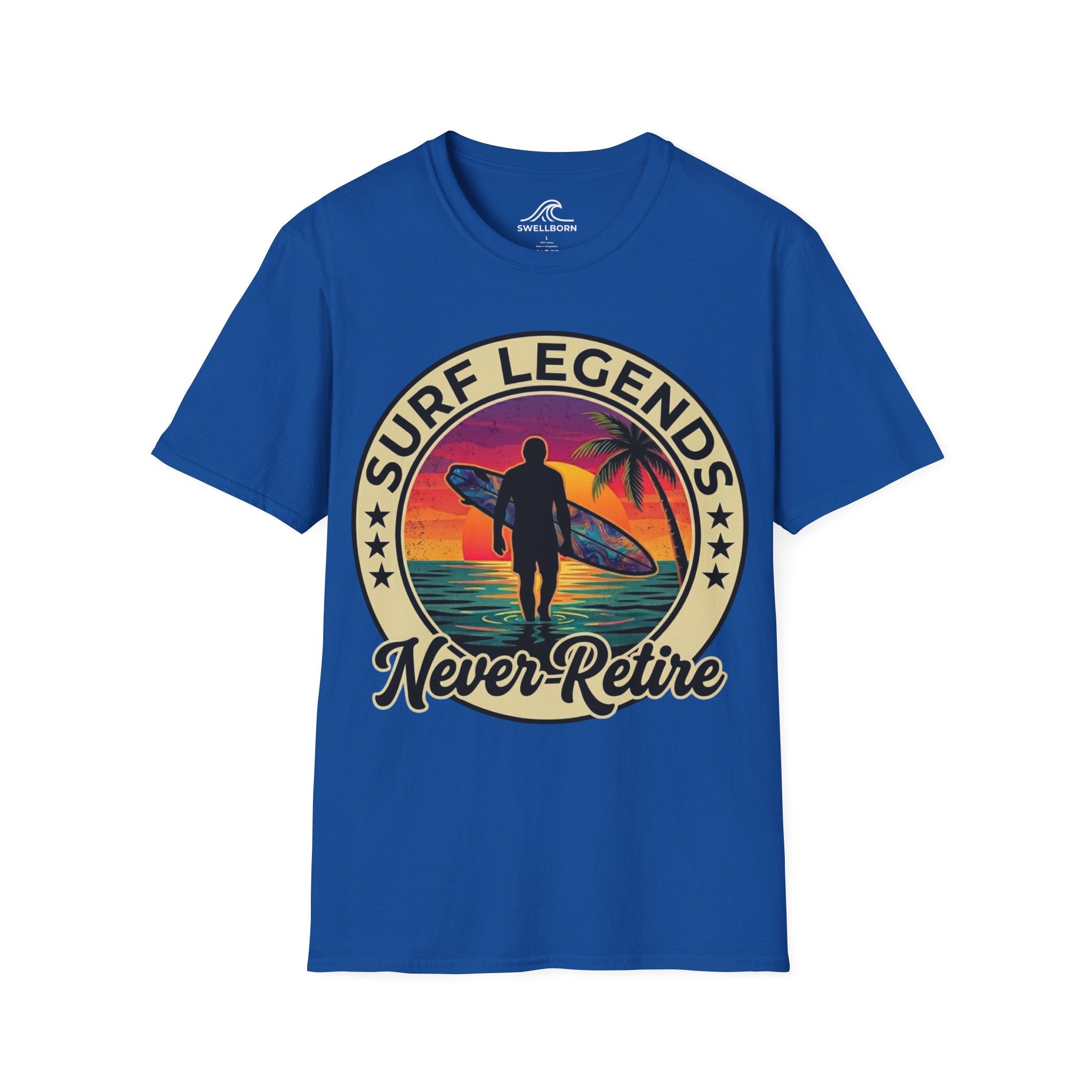 Surf Legends Never Retire T-Shirt