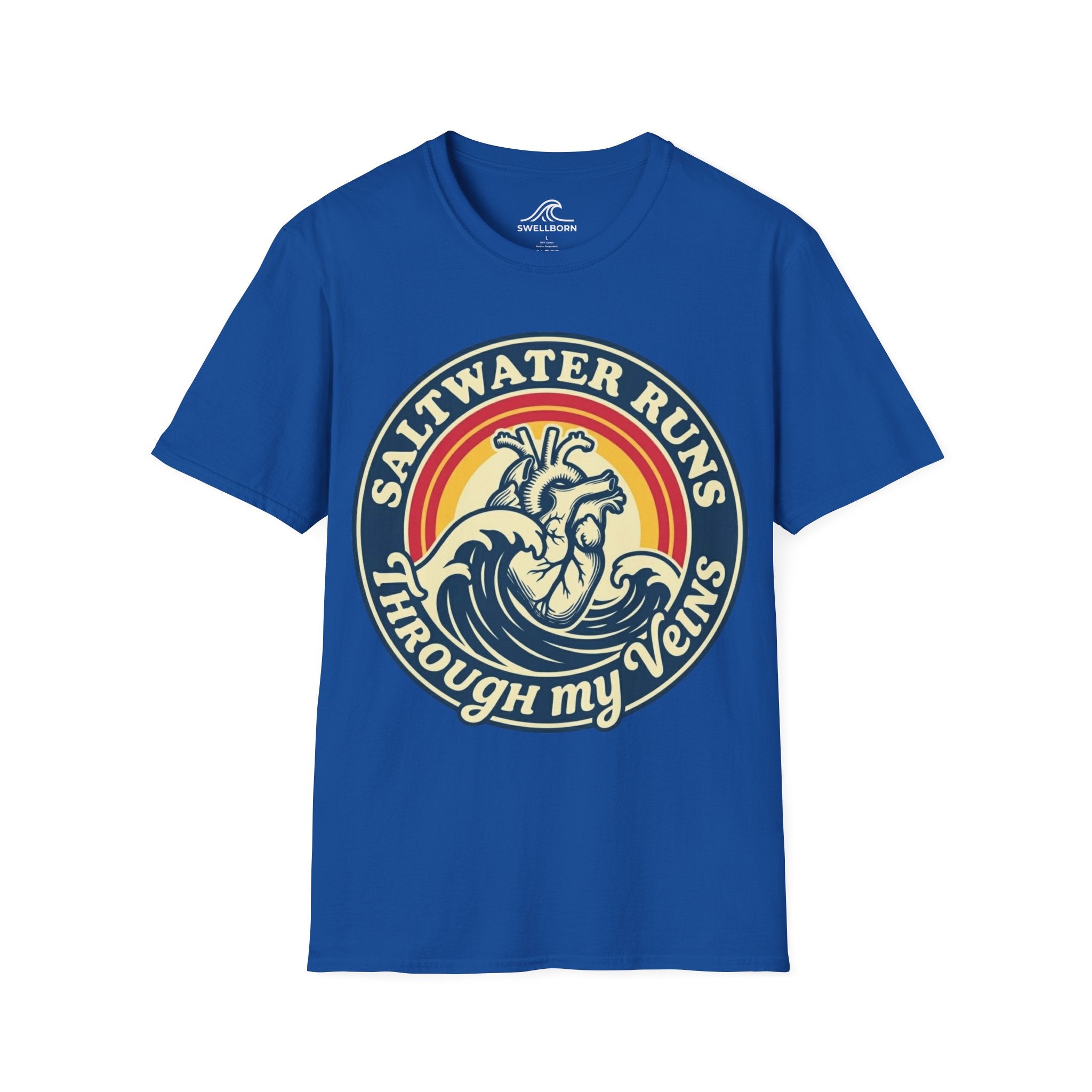 Saltwater Runs Through My Veins T-Shirt