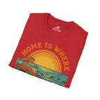 Home Is Where The Waves Break T-Shirt