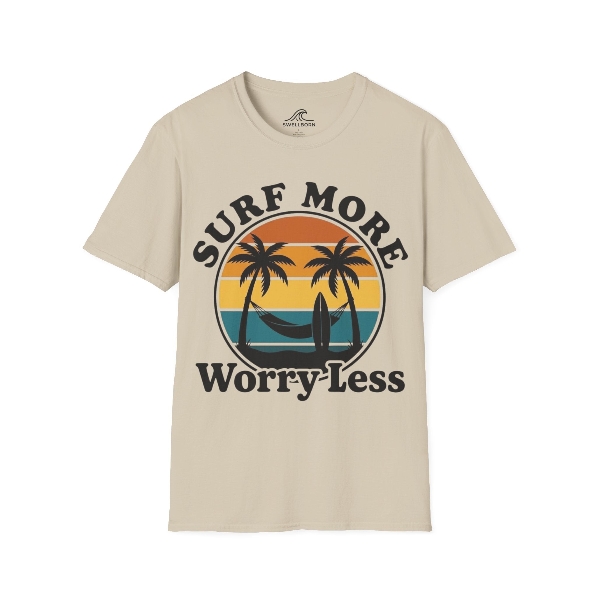 Surf More Worry Less T-Shirt