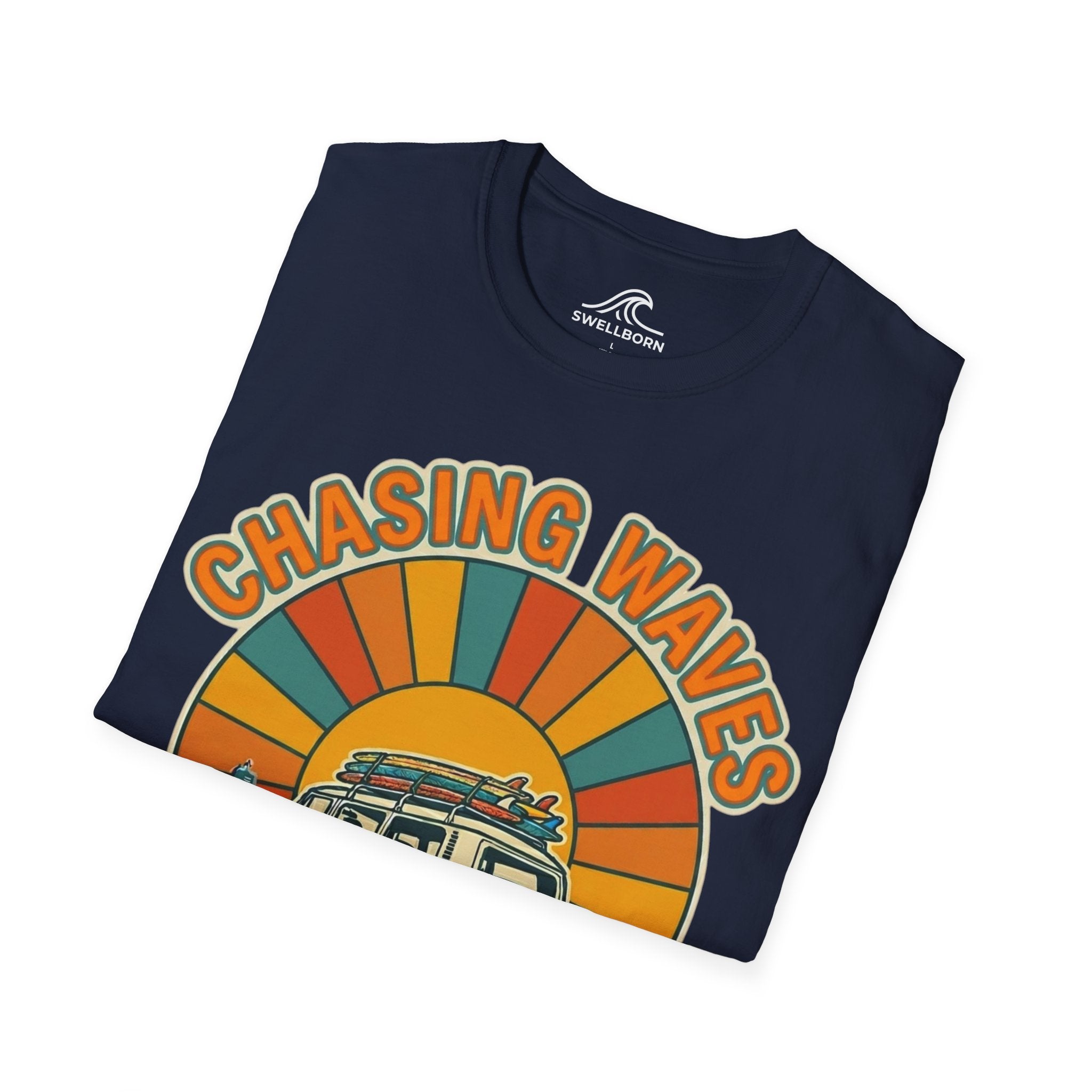 Chasing Waves Not Deadlines T-Shirt