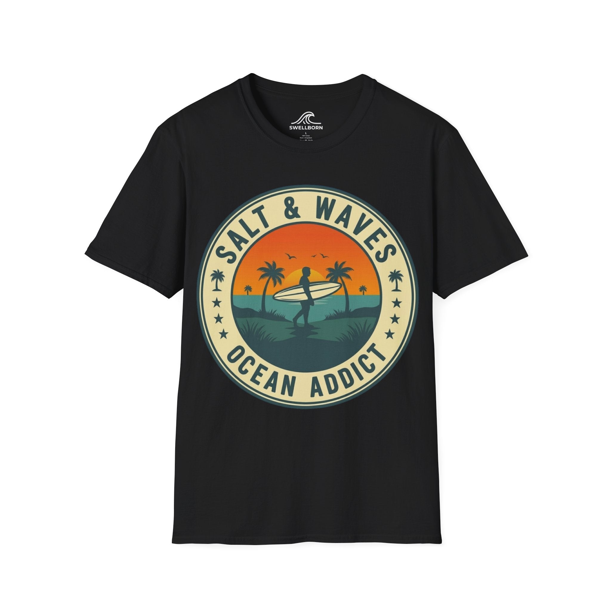 Salt & Waves Ocean Addict T-Shirt