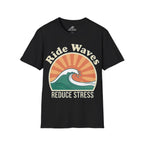 Ride Waves Reduce Stress T-Shirt