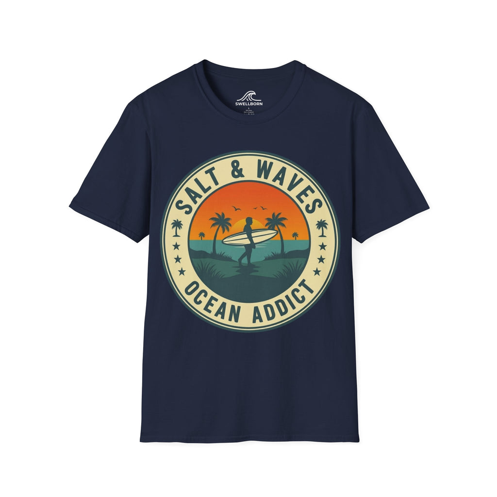 Salt & Waves Ocean Addict T-Shirt