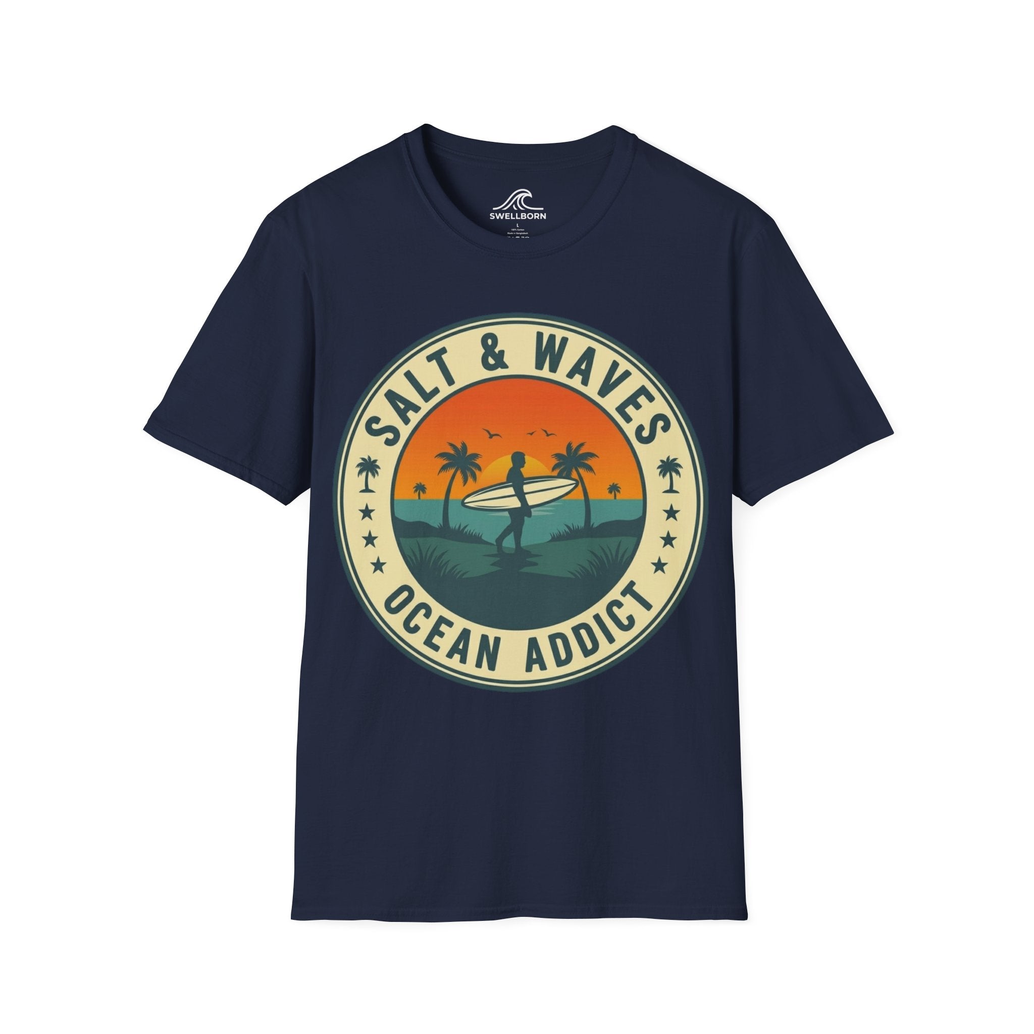 Salt & Waves Ocean Addict T-Shirt