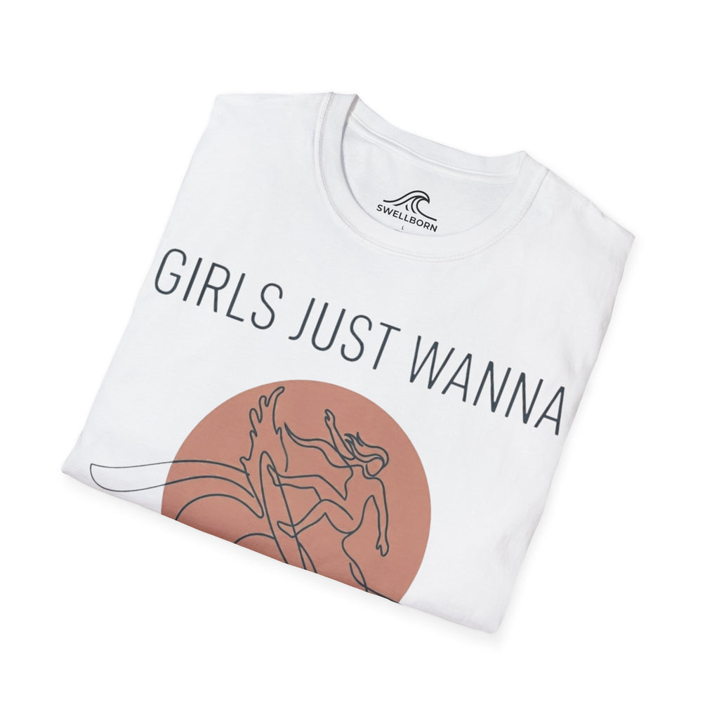 Girls Just Wanna Catch Waves T-Shirt