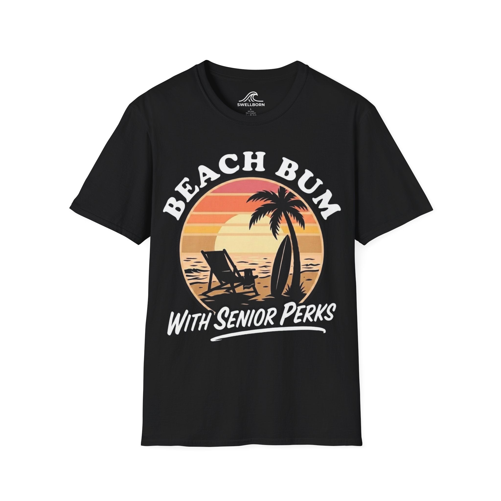 Beach Bum With Senior Perks T-Shirt