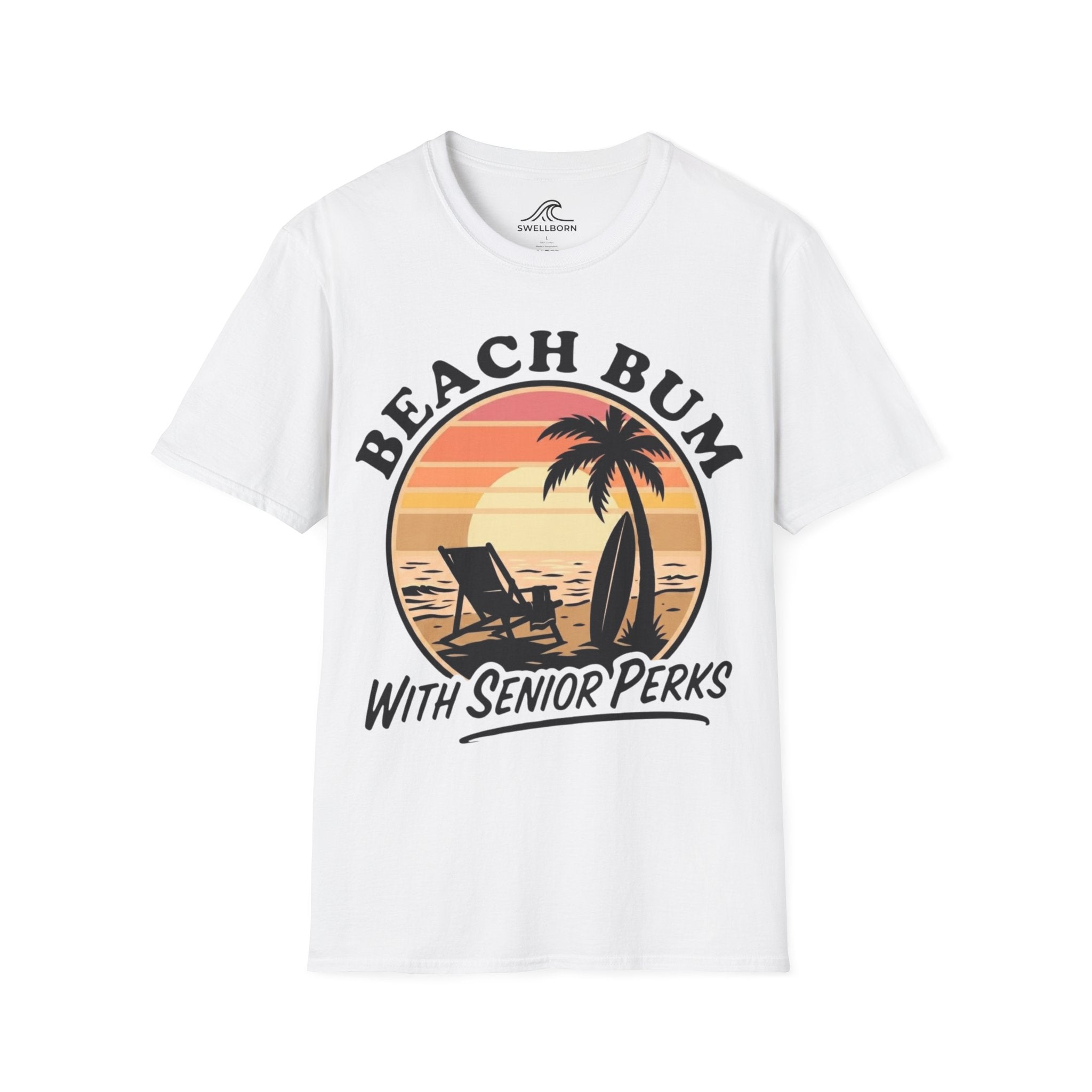 Beach Bum With Senior Perks T-Shirt