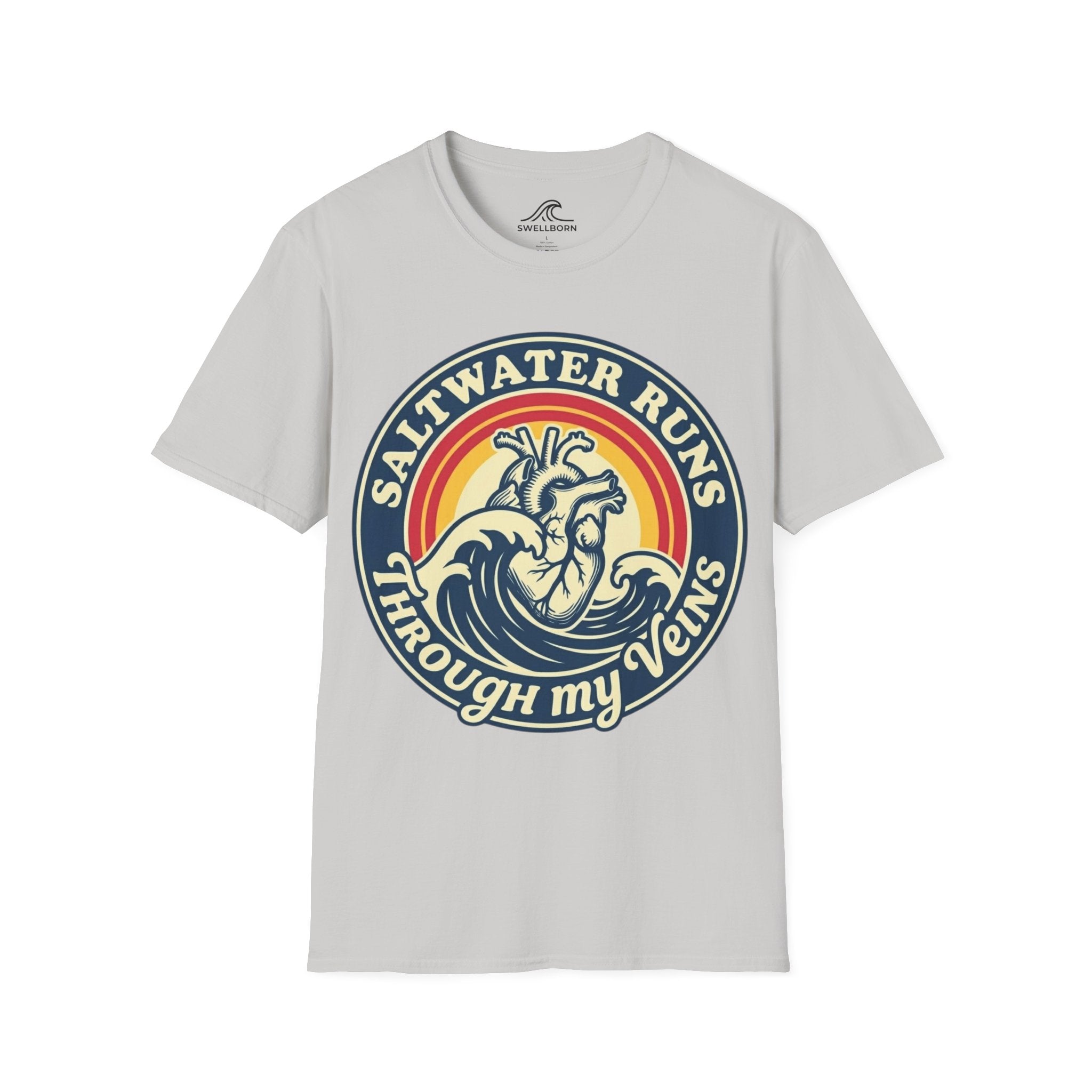 Saltwater Runs Through My Veins T-Shirt