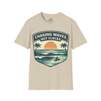Chasing Waves Not Clocks T-Shirt