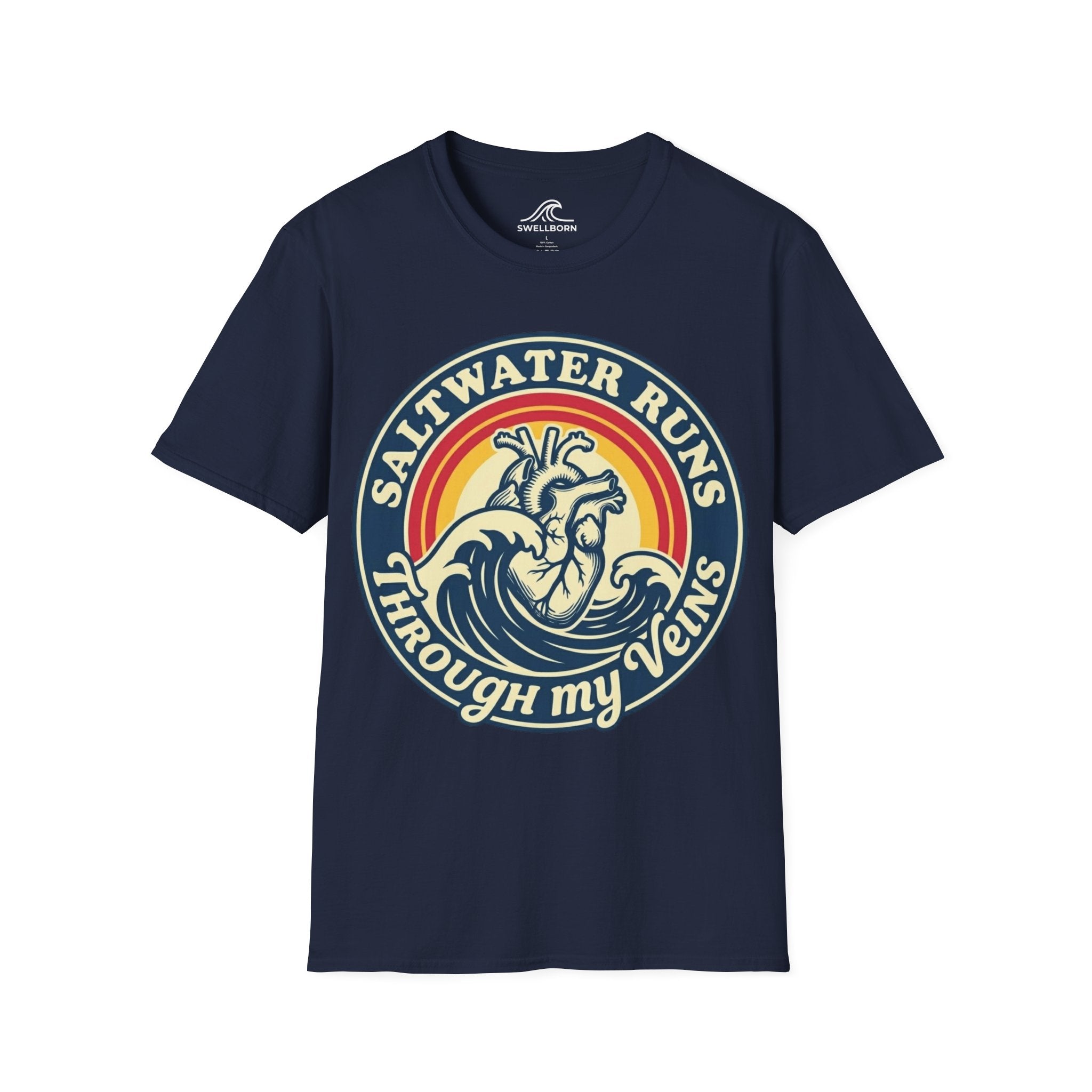 Saltwater Runs Through My Veins T-Shirt