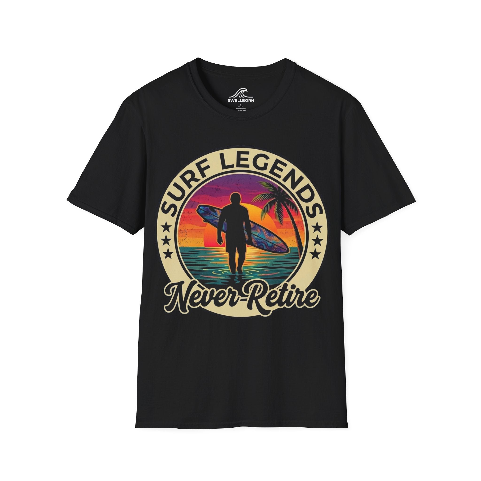 Surf Legends Never Retire T-Shirt