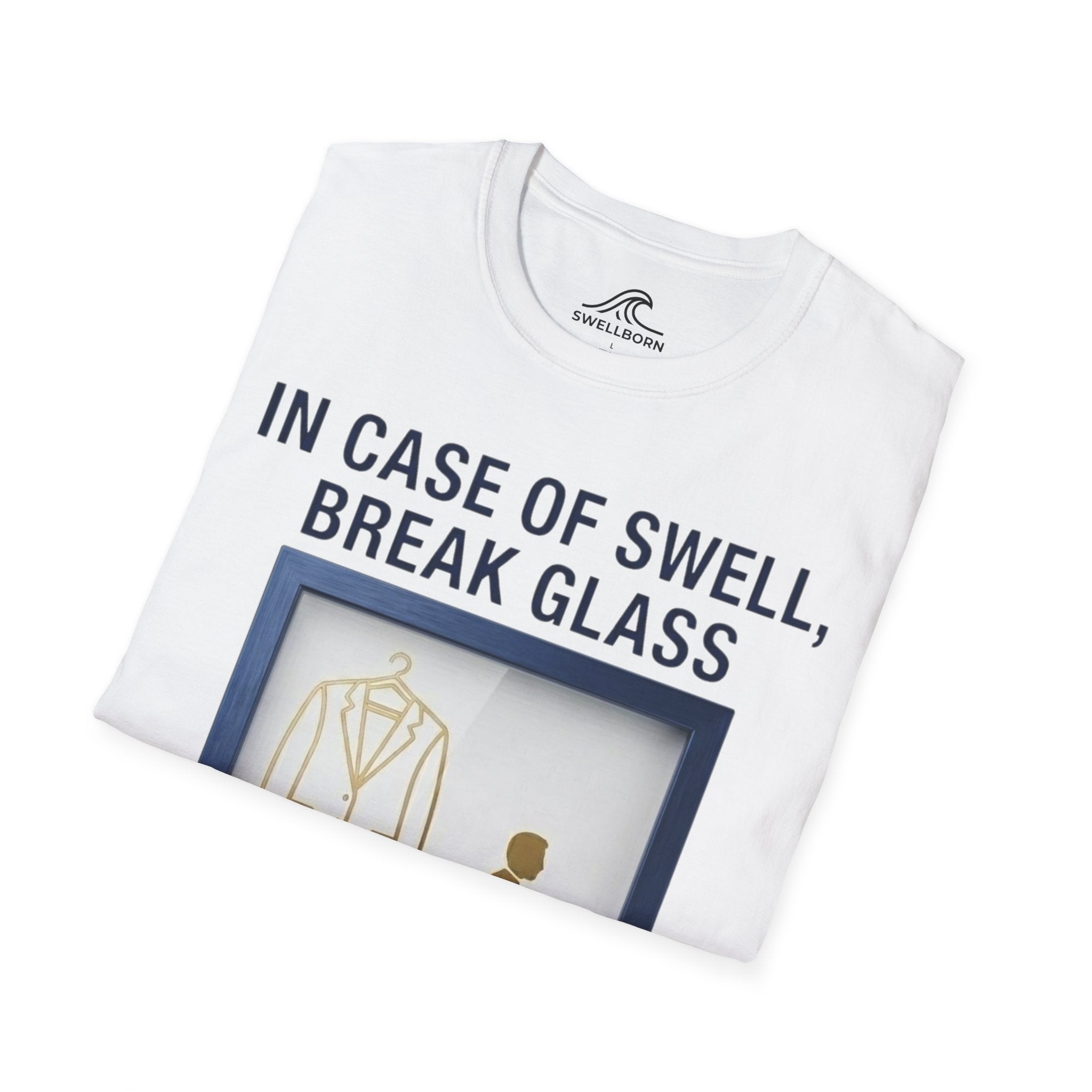 In Case of Swell, Break Glass (Urgent Out of Office) T-Shirt