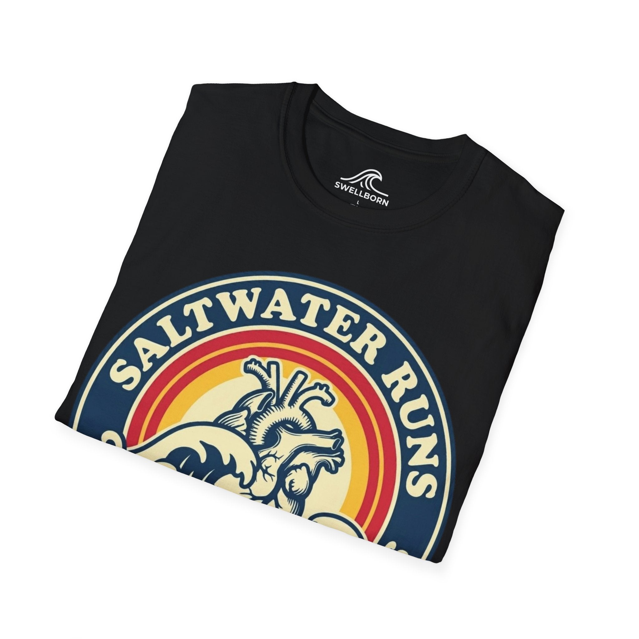 Saltwater Runs Through My Veins T-Shirt
