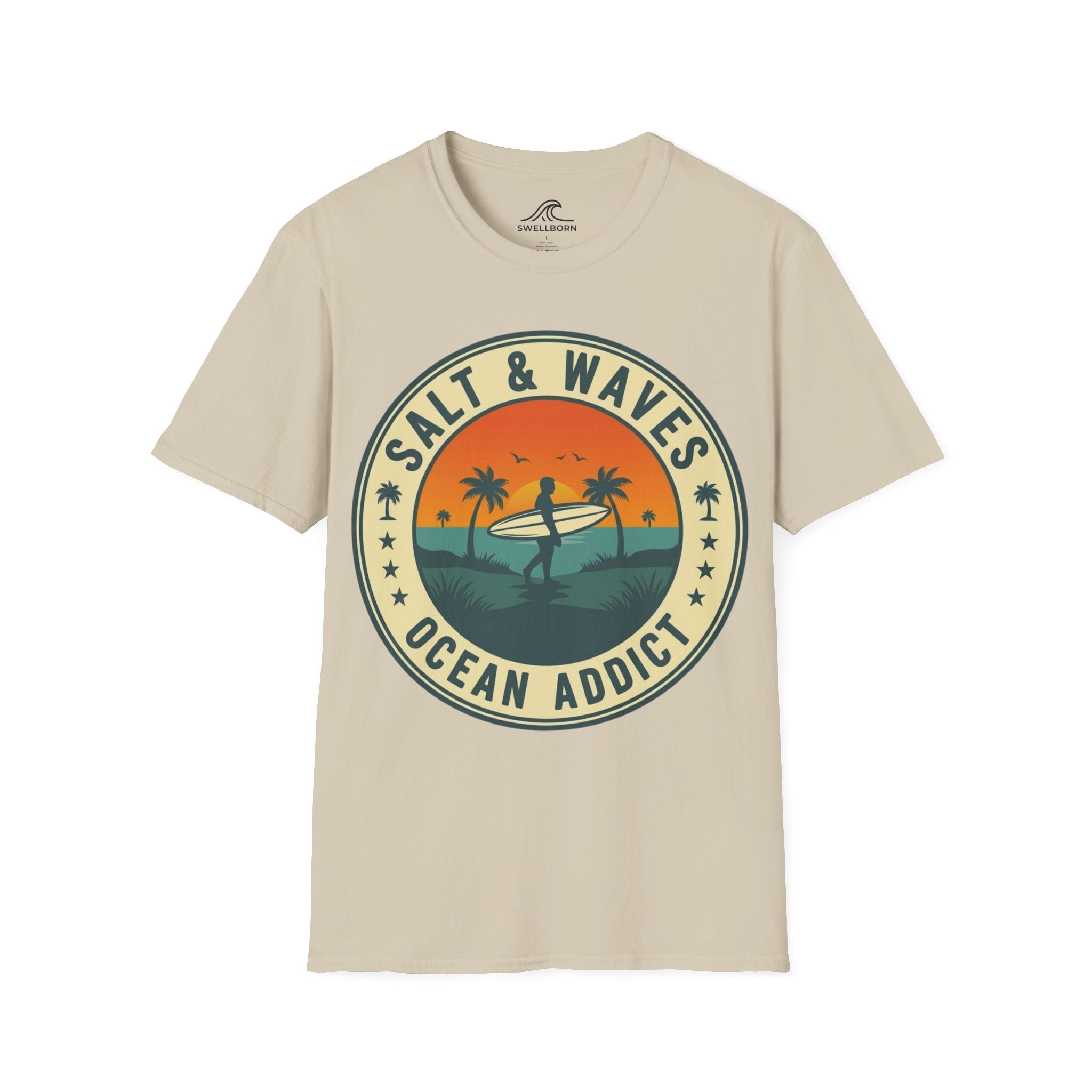 Salt & Waves Ocean Addict T-Shirt