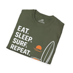 Eat. Sleep. Surf. Repeat. T-Shirt