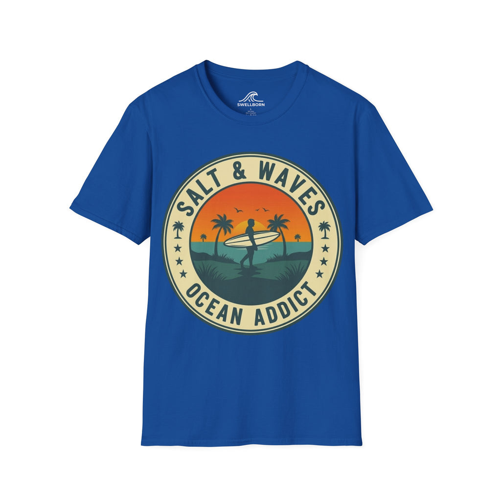 Salt & Waves Ocean Addict T-Shirt