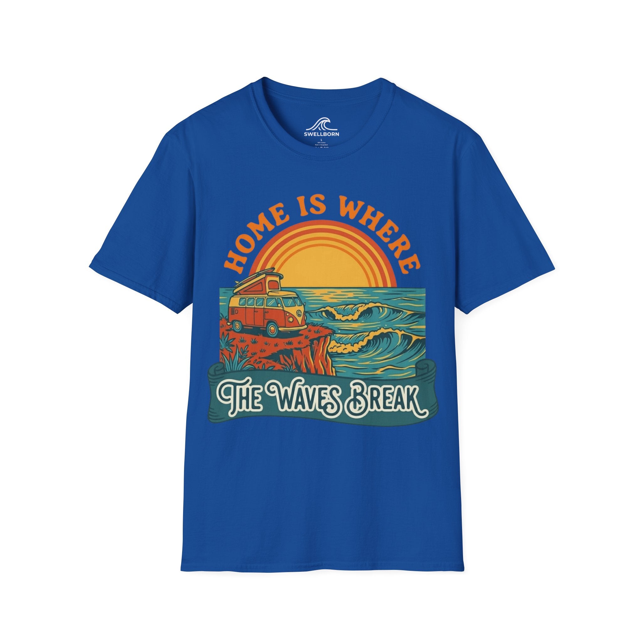 Home Is Where The Waves Break T-Shirt
