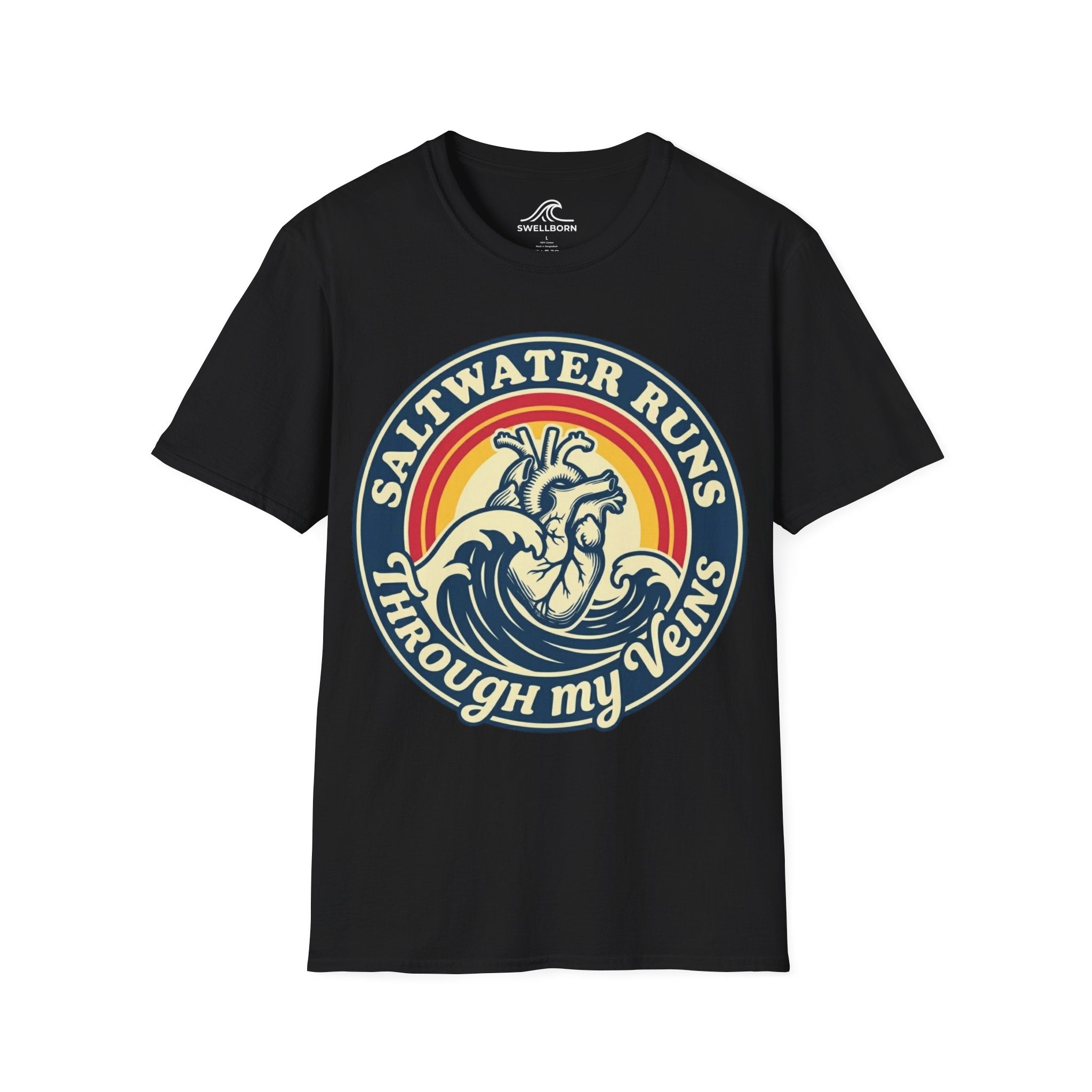 Saltwater Runs Through My Veins T-Shirt