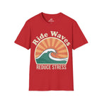 Ride Waves Reduce Stress T-Shirt