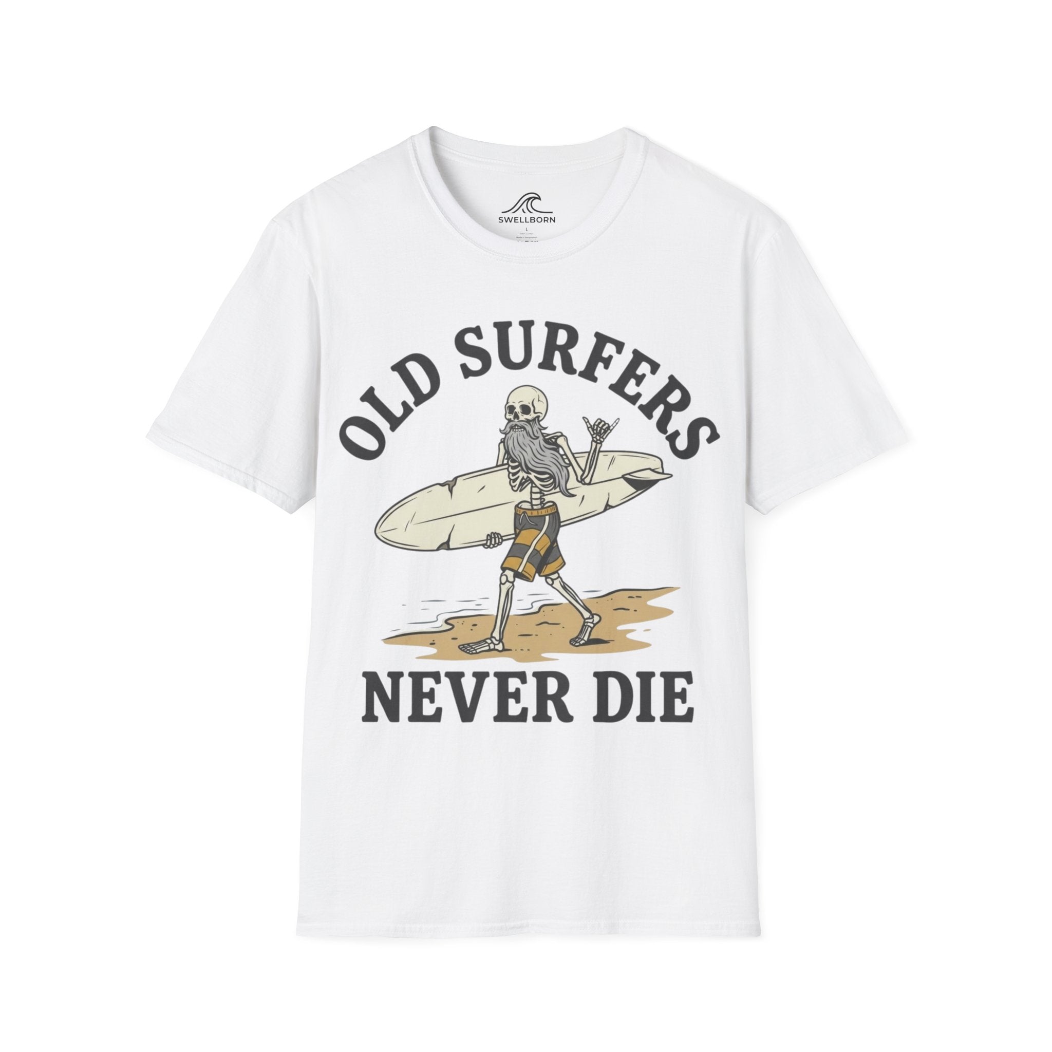 Old Surfers Never Die T-Shirt