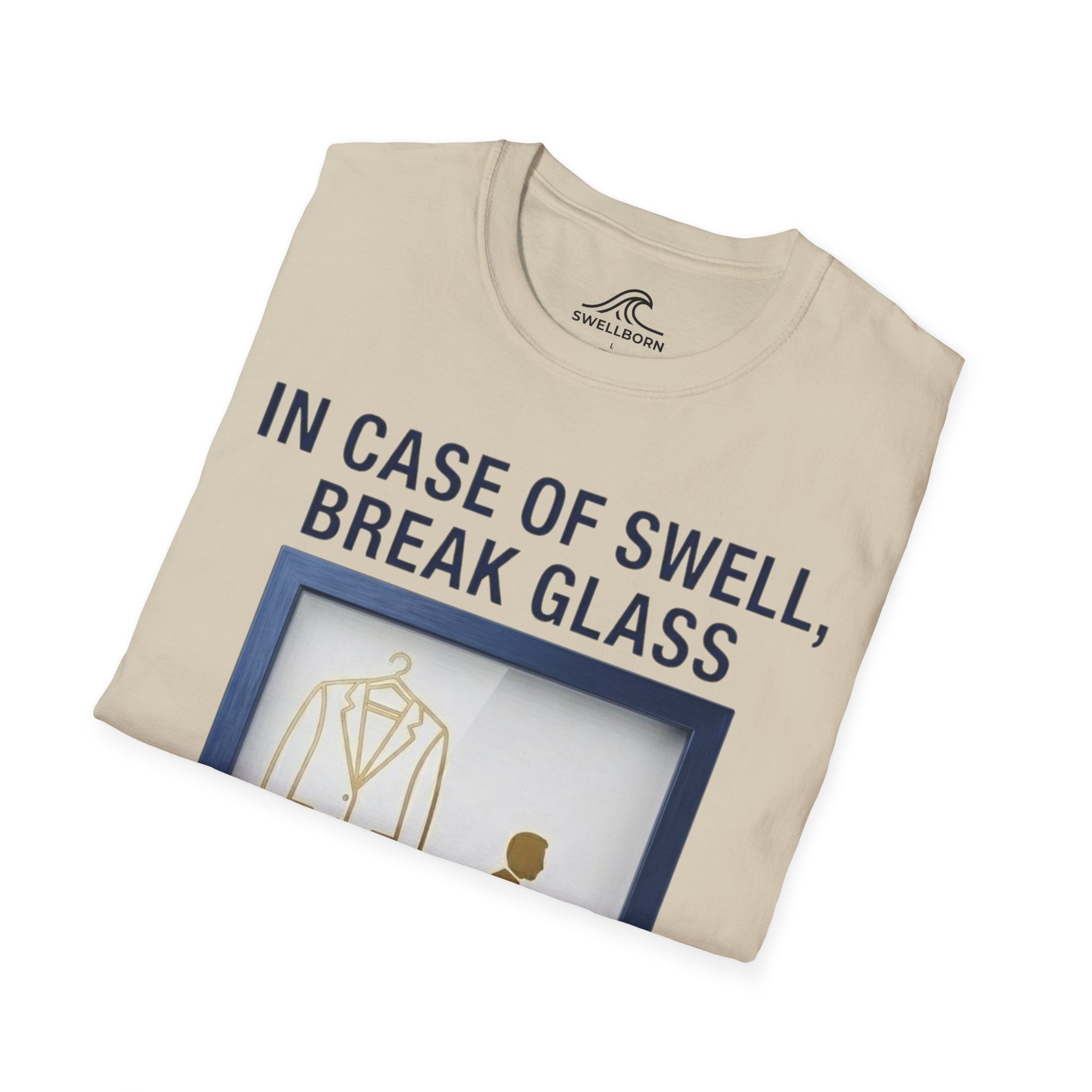 In Case of Swell, Break Glass (Urgent Out of Office) T-Shirt