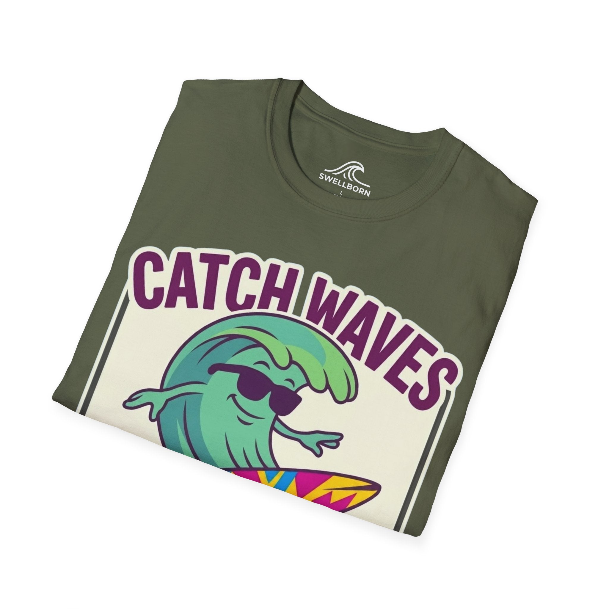 Catch Waves Not Feelings T-Shirt
