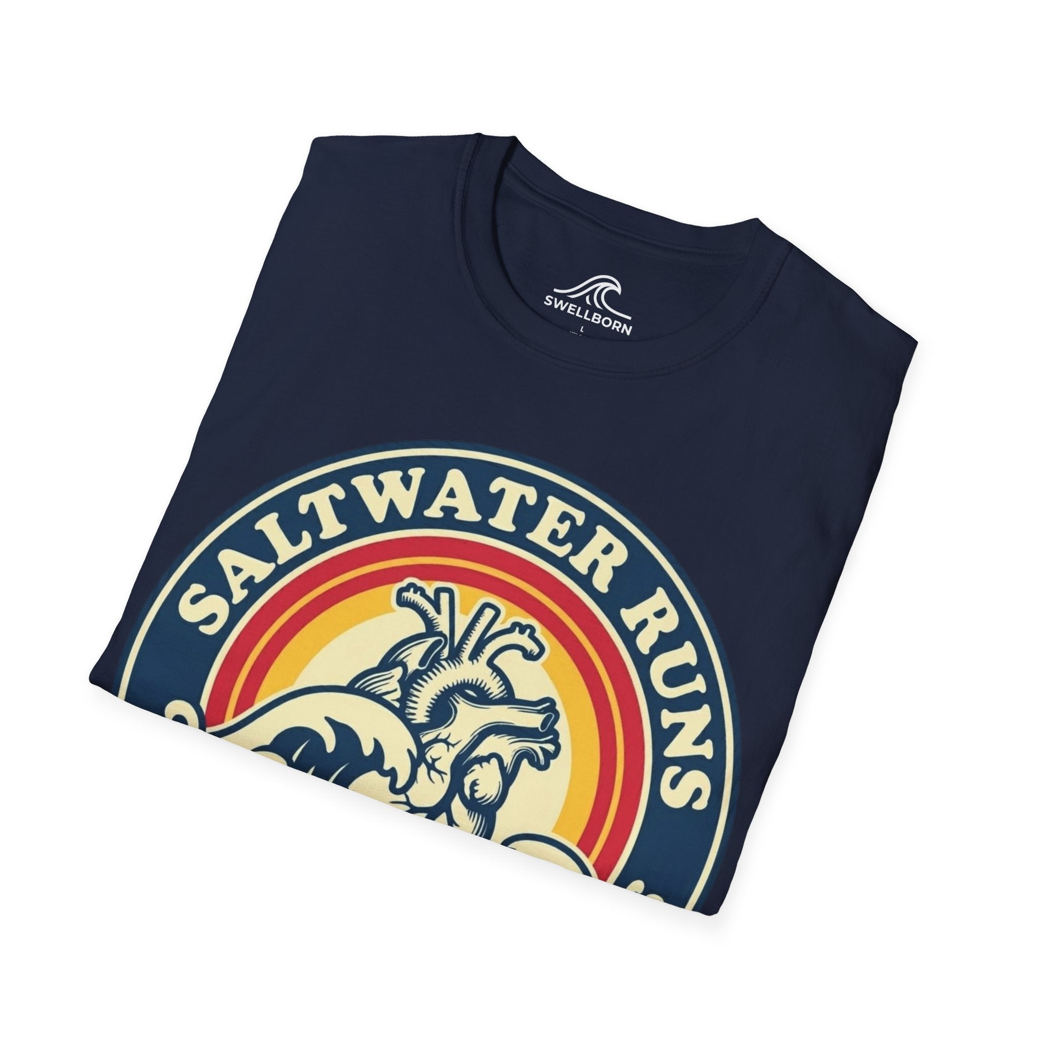 Saltwater Runs Through My Veins T-Shirt