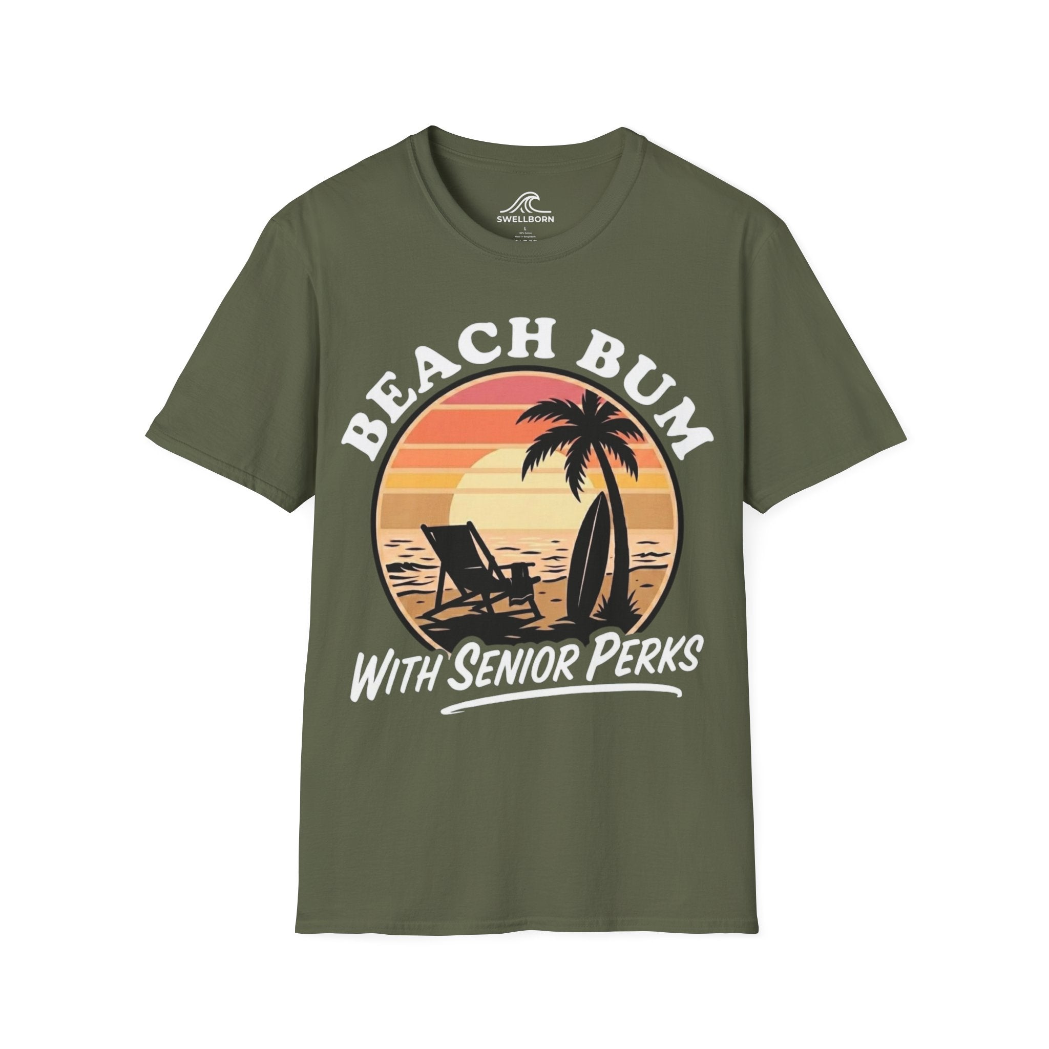 Beach Bum With Senior Perks T-Shirt