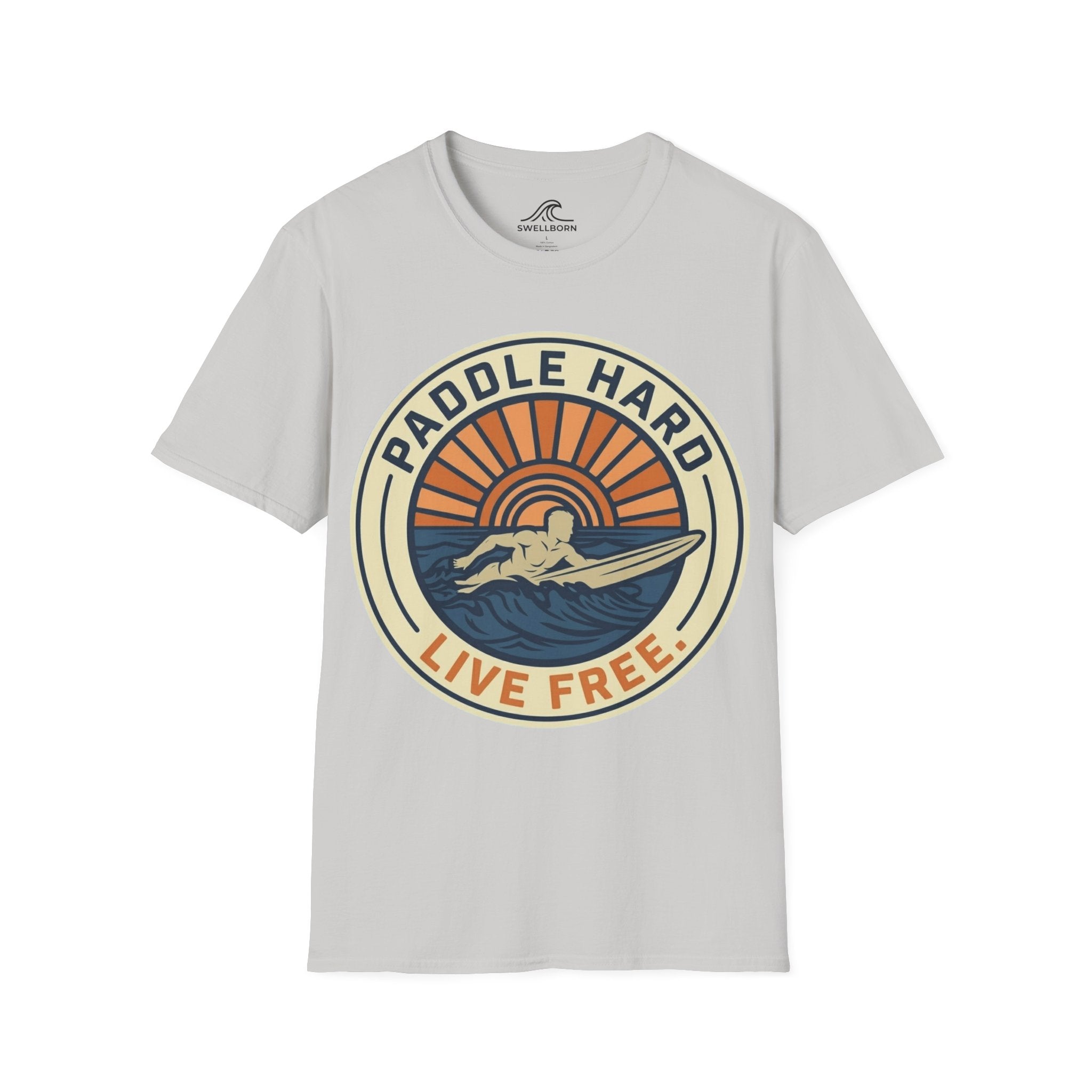 Paddle Hard Live Free T-Shirt