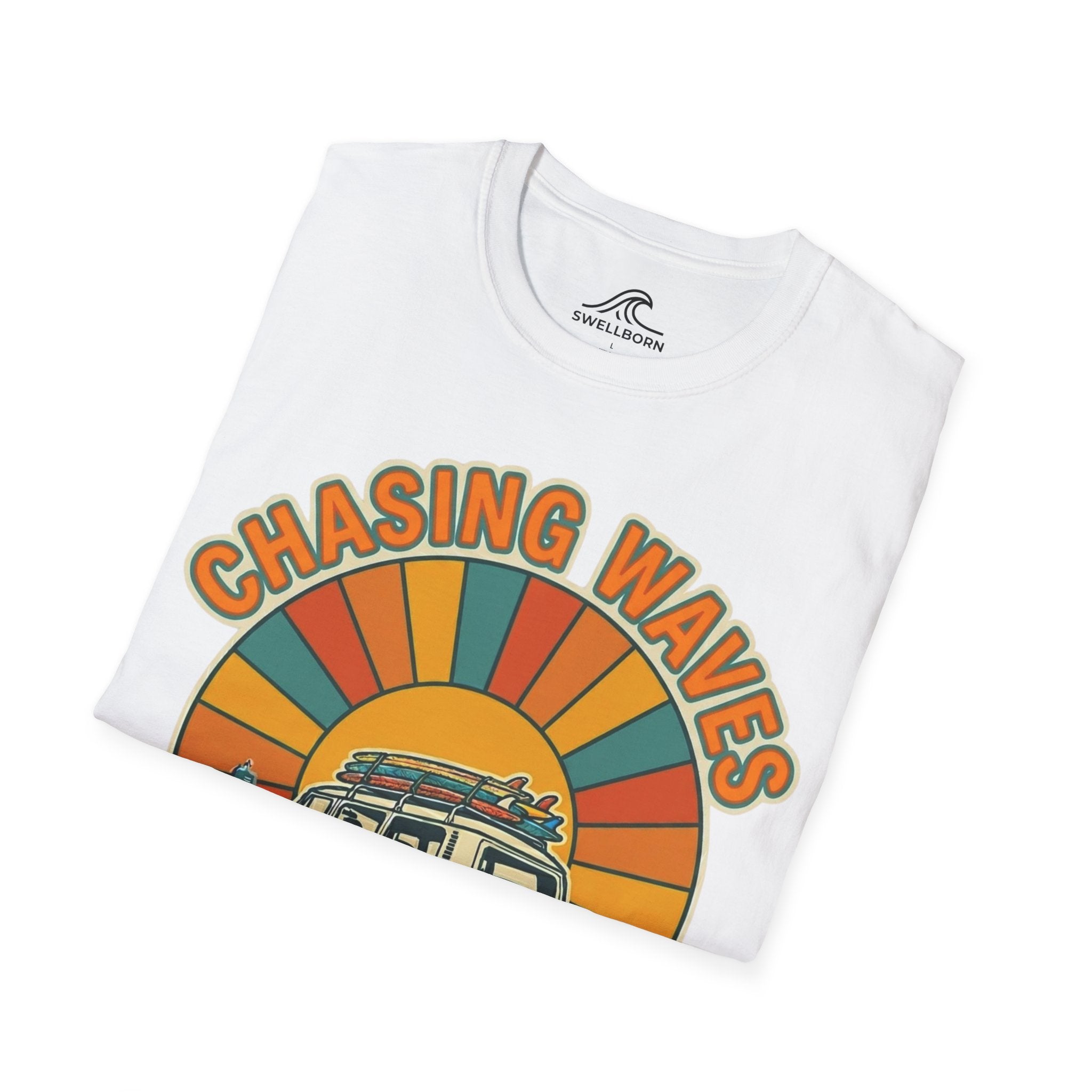 Chasing Waves Not Deadlines T-Shirt