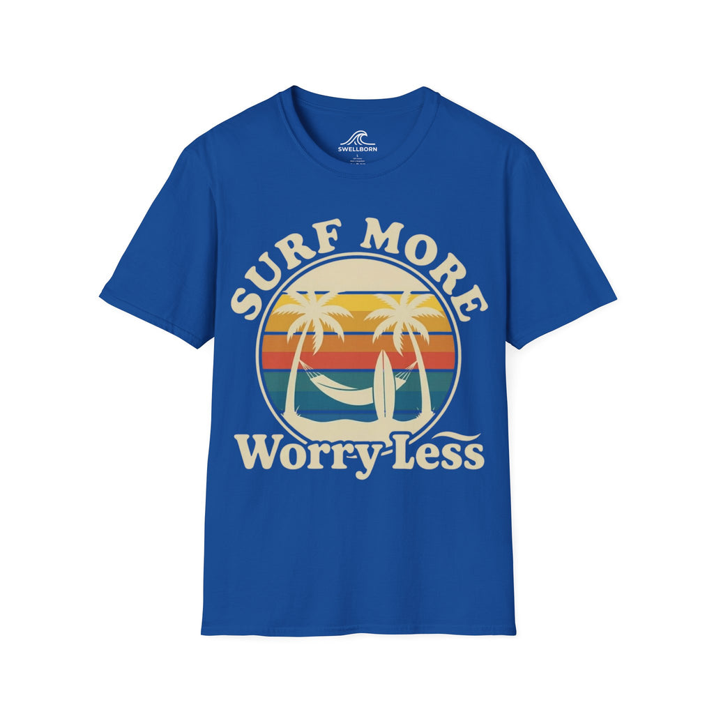 Surf More Worry Less T-Shirt