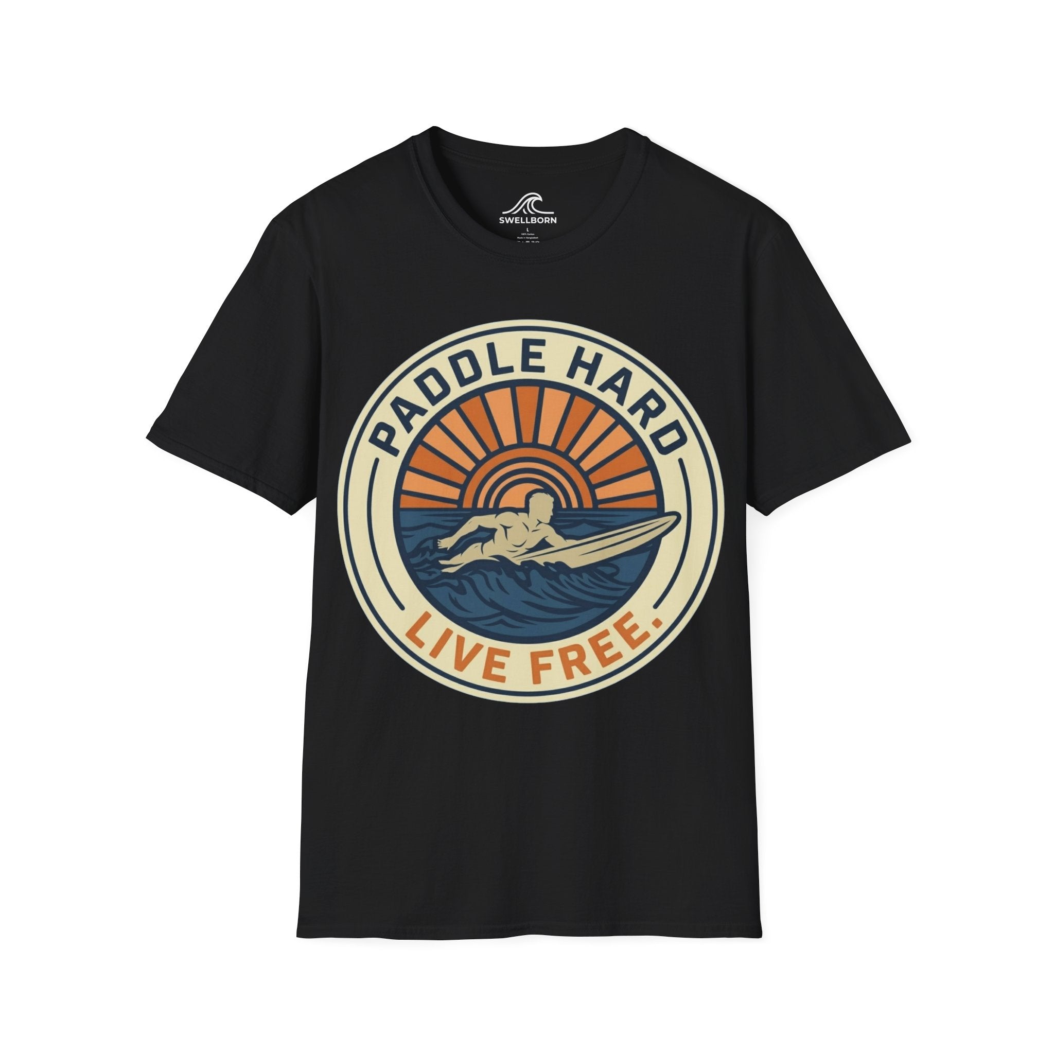 Paddle Hard Live Free T-Shirt