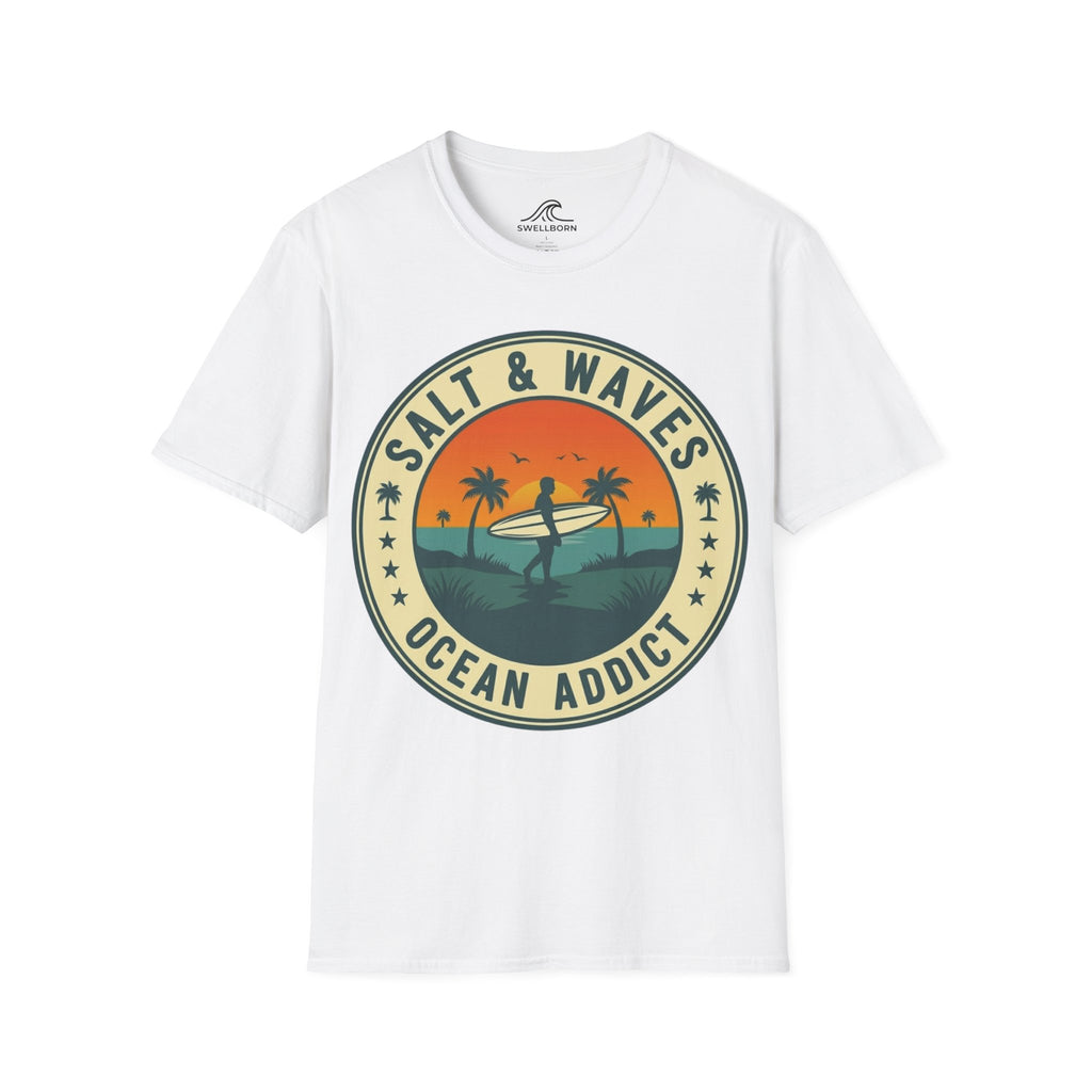 Salt & Waves Ocean Addict T-Shirt