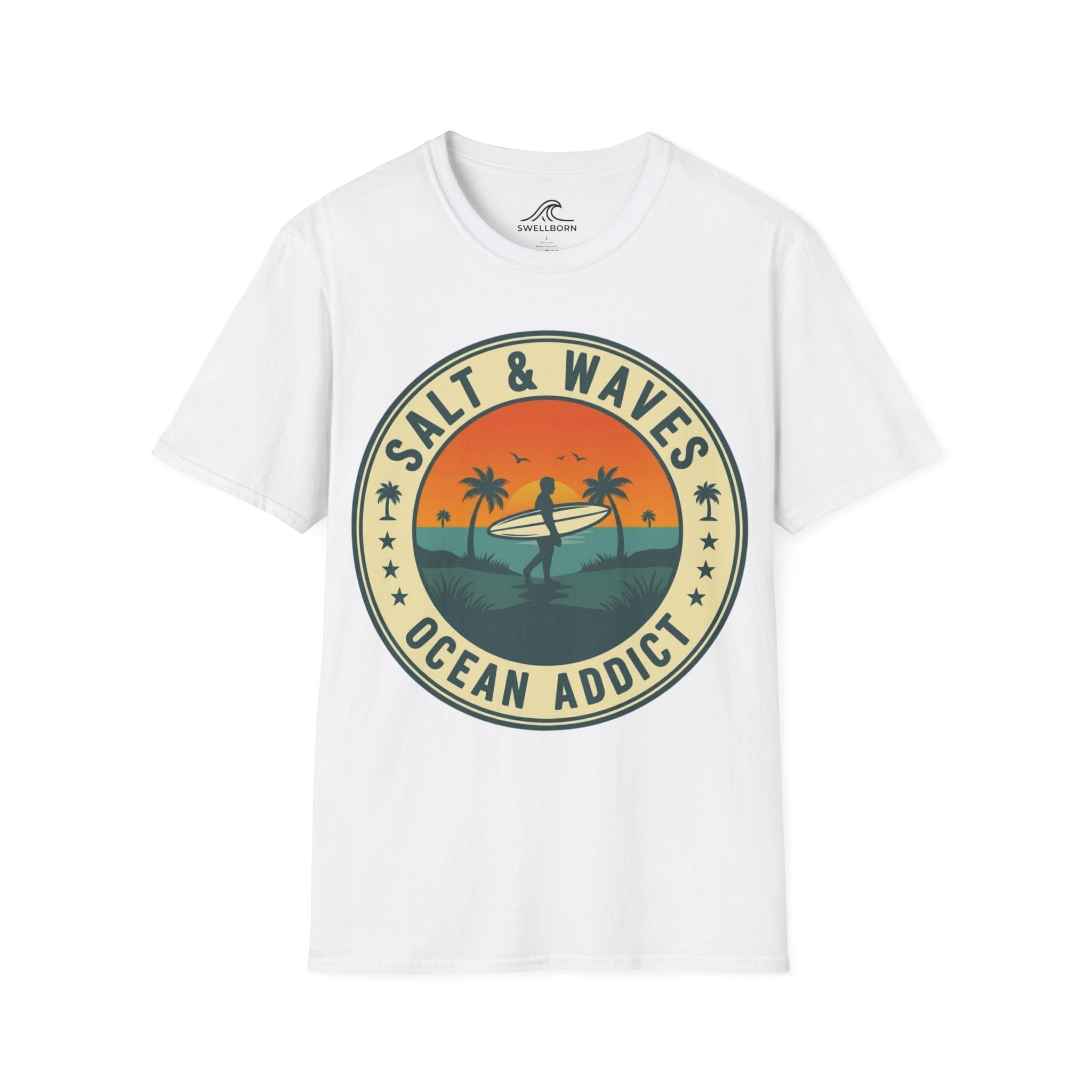 Salt & Waves Ocean Addict T-Shirt