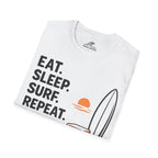 Eat. Sleep. Surf. Repeat. T-Shirt