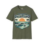 Chasing Waves Not Clocks T-Shirt
