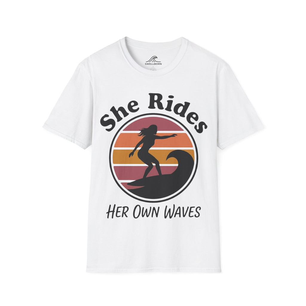She Rides Her Own Waves T-Shirt