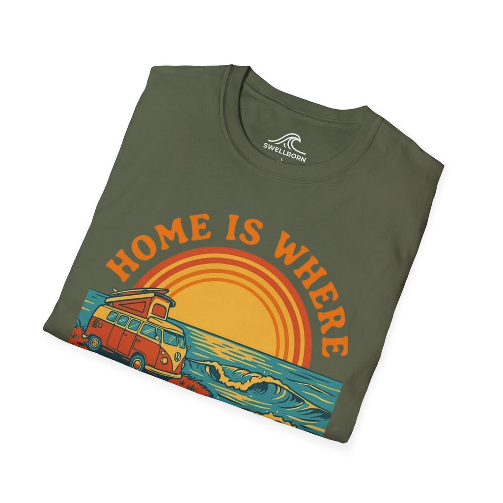 Home Is Where The Waves Break T-Shirt