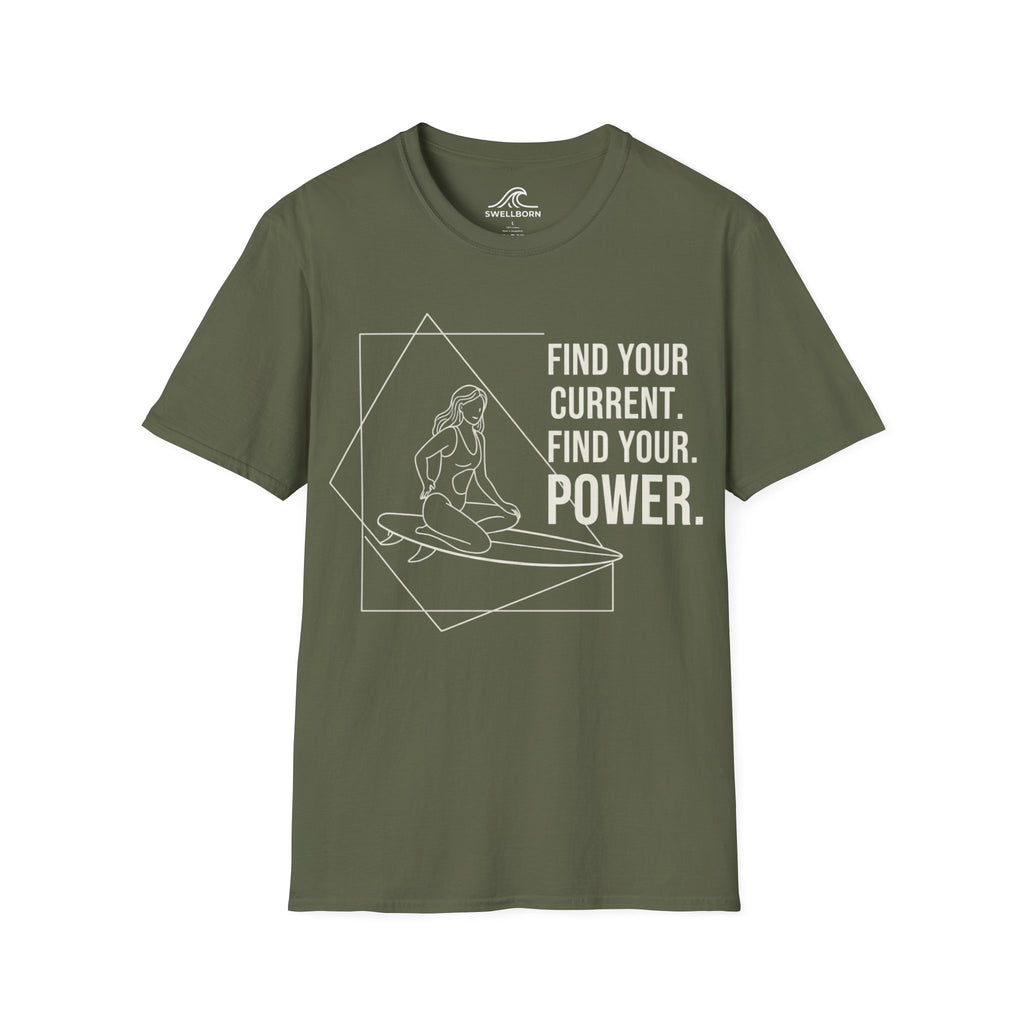 Find Your Current. Find Your Power. T-Shirt