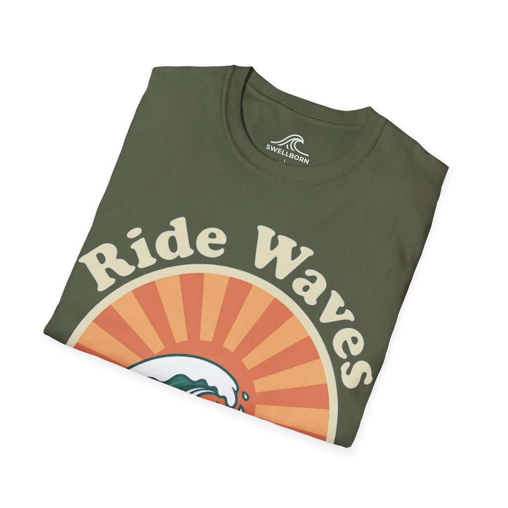 Ride Waves Reduce Stress T-Shirt