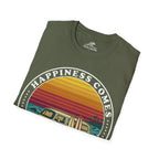 Happiness Comes In Waves T-Shirt